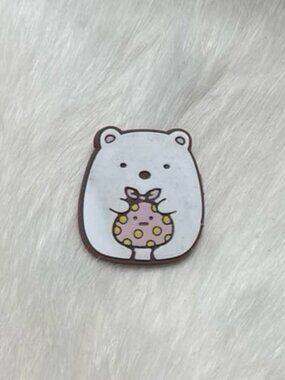 Sumikko Gurashi Crocs Charm Shirokuma Polar Bear Jibbitz San-X
